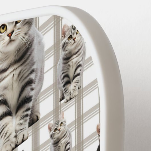 Schattigee Cat Pickleball Paddle (Links Detail)