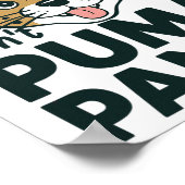 Schattigee Cat Pun Hope I Don't Puma Pants Cartoon Poster (Hoek)