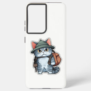 Schattigee Cat Samsung S8 Hoesje – Perfect cadeau Samsung Galaxy Hoesje