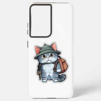 Schattigee Cat Samsung S8 Hoesje – Perfect cadeau  Samsung Galaxy Hoesje