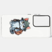 Schattigee Cat Samsung S8 Hoesje – Perfect cadeau  Samsung Galaxy Hoesje (Linkerkant)