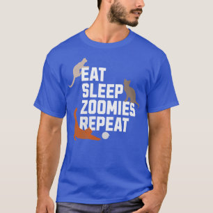 Schattigee Cat Shirt Zoomies cadeau voor kattenlie