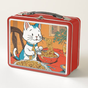 Schattigee Cat Spaghetti Lunchbox