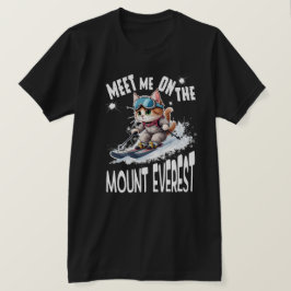 Schattigee CAT.The onverschrokken avonturenkat nem T-shirt