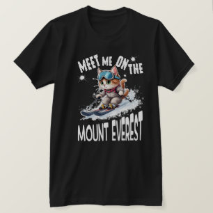 Schattigee CAT.The onverschrokken avonturenkat nem T-shirt