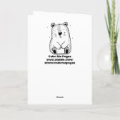 Schattigee Cat thema Kleurplaat Verjaardag van het Kaart (Achterkant)