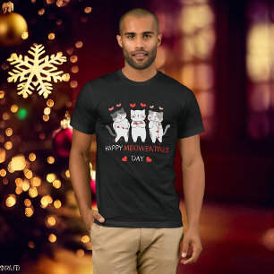Schattigee Cat Valentijnsdag Kat Quote Design T-shirt