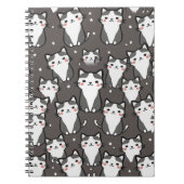 Schattigee Cat Vibes Notitieboek (Voorkant)