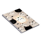 Schattigee Cat Vibes Notitieboek (Rechterzijde)