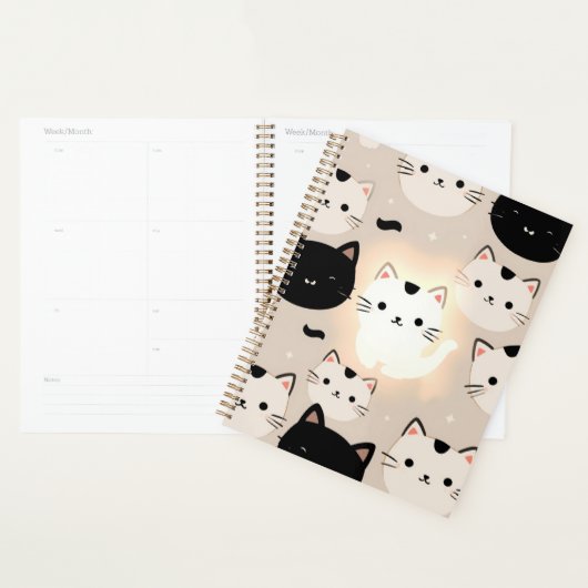 Schattigee Cat Vibes Planner (Display)