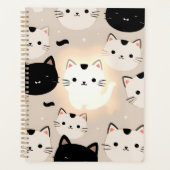 Schattigee Cat Vibes Planner (Voorkant)