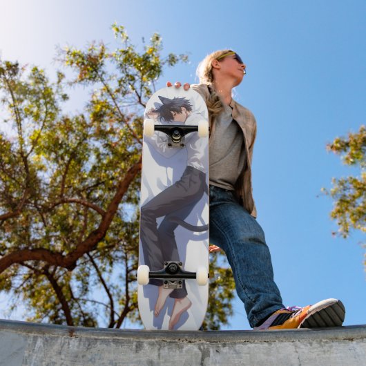 Schattigee Catboy Anime Persoonlijk Skateboard (Buiten 1)
