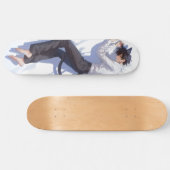 Schattigee Catboy Anime Persoonlijk Skateboard (Horizontaal)