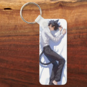 Schattigee Catboy Anime Sleutelhanger (Voorkant)