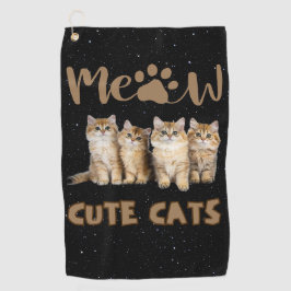 Schattigee Cats Golfhanddoek