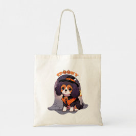 Schattigee Cavalier King Charles Halloween spookac Tote Bag
