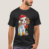 Schattigee Cavalier King Charles Spaniel Hondenker T-shirt (Voorkant)