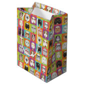 Schattigee Cavia Cadeauzak Medium Cadeauzakje (Achterkant Gekanteld)