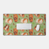 Schattigee cavia patroonmat bureaumat (Keyboard & Muis)