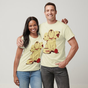 Schattigee Cerberus Cartoon T-shirt