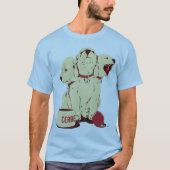 Schattigee Cerberus Cartoon T-shirt (Voorkant)