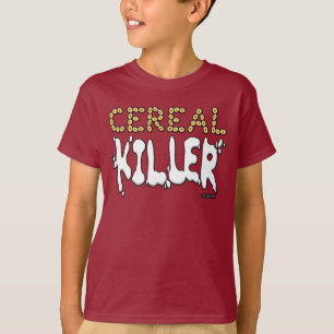 Schattigee Cereal Killer Halloween Shirt KINDER Ko