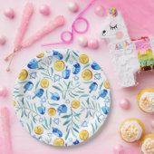 Schattigee Chanoeka Waterverf Bar Bat Mitzvah Jood Papieren Bordje (Feest)