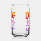 Schattigee chaos blikvorm glas (Rechts)