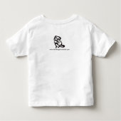 Schattigee Cheeky Monkey - BONOBO- Afrika Kinder Shirts (Achterkant)