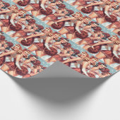 Schattigee  Cheerleaders Cadeaupapier (Hoek)