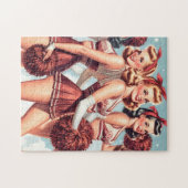 Schattigee  Cheerleaders Legpuzzel (Horizontaal)