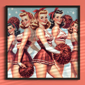 Schattigee Cheerleaders Poster