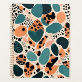 Schattigee Cheetah Animal Print Planner (Voorkant)