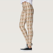 Schattigee Cheetah Lover Wildlife Art met Hartacce Leggings (Links)