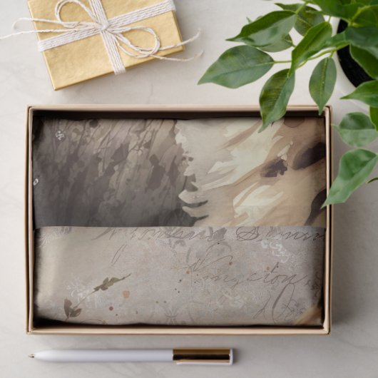 Schattigee Cheetah Wild Cat Waterverf Tissuepapier (Geschenk)