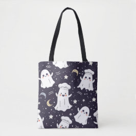 Schattigee Chef Ghost Tote Bag
