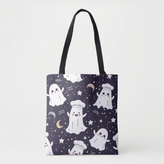 Schattigee Chef Ghost Tote Bag (Voorkant)