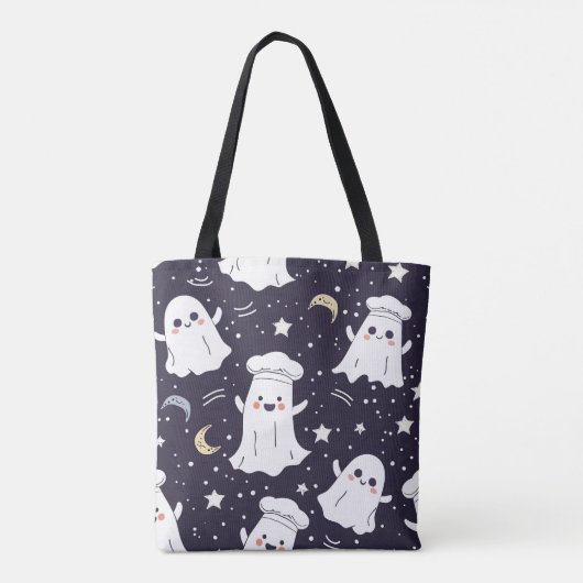Schattigee Chef Ghost Tote Bag (Achterkant)