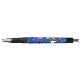Schattigee chef-kok Ducky Kazoo Blue Circles Pen
