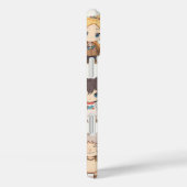 Schattigee Chibi Anime Animal Kinder | Kawaii Fant Case-Mate iPhone Case (Achterkant / Rechts)