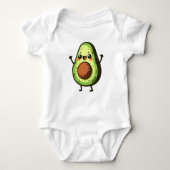 Schattigee Chibi Avocado Romper (Voorkant)