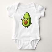 Schattigee Chibi Avocado Romper (Voorkant)