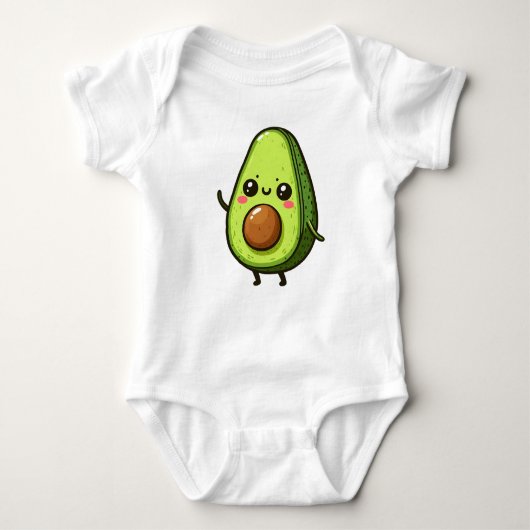 Schattigee Chibi Avocado Romper (Voorkant)