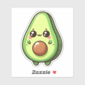 Schattigee Chibi Avocado Sticker (Vel)