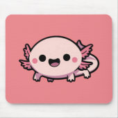 Schattigee Chibi Axolotl Muismat (Voorkant)