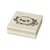 Schattigee Chibi Axolotl Rubberstempel (Stempel)