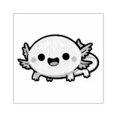 Schattigee Chibi Axolotl Rubberstempel (Afrduk)