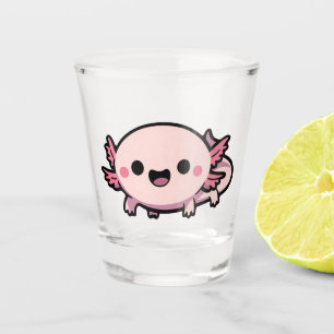 Schattigee Chibi Axolotl Shot Glas