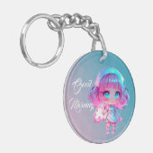 Schattigee Chibi Dancing 3 Sleutelhanger (Voorkant Links)