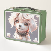 Schattigee Chibi Golden Retriever Puppy (Voorkant)